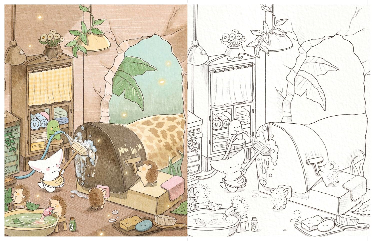 Cute Magical-Adventure Colouring: Book 2 (Sogumi the Fennec Fox) Paperback
