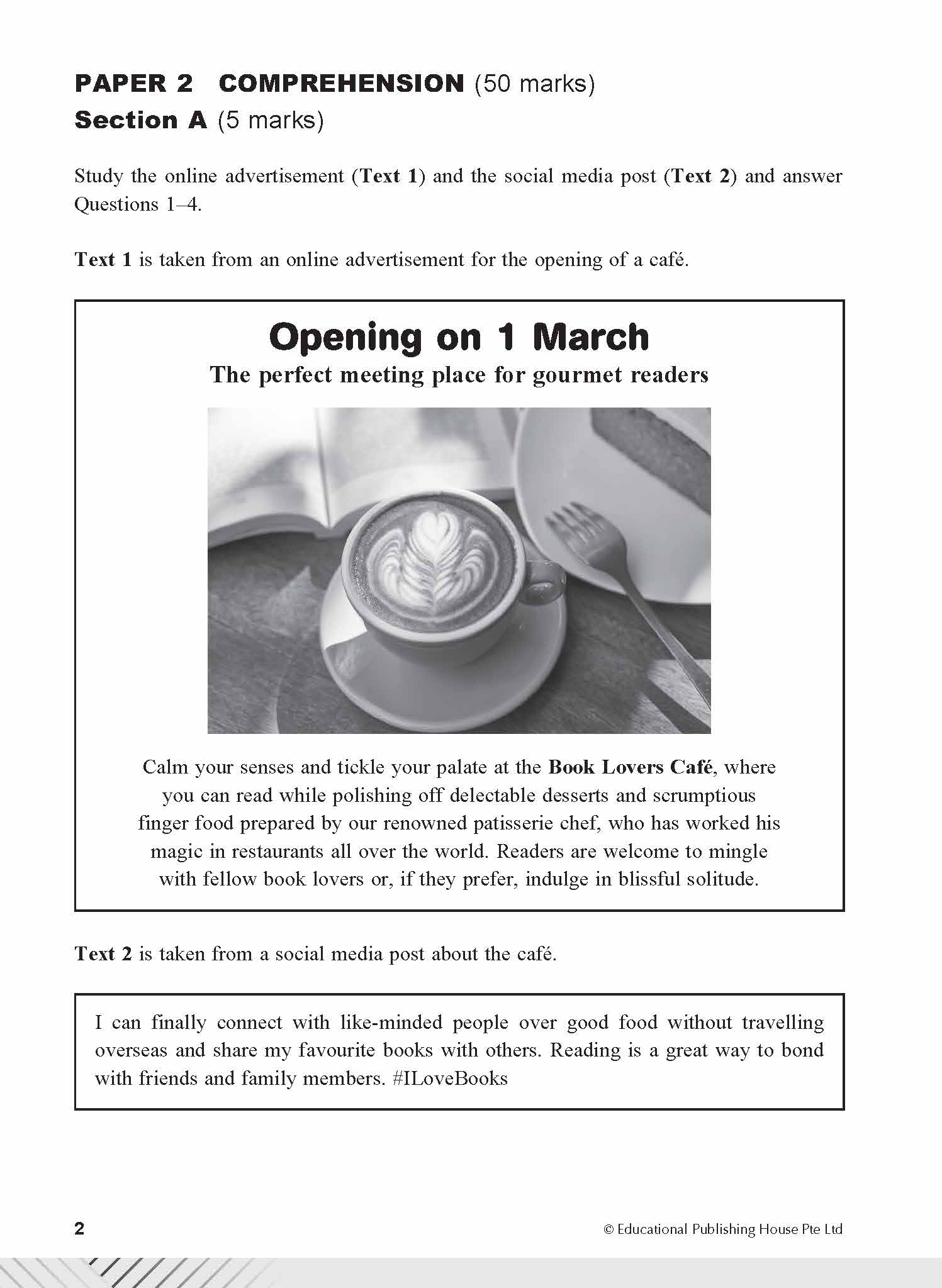 Secondary 3 Express/G3 English Examination Practice