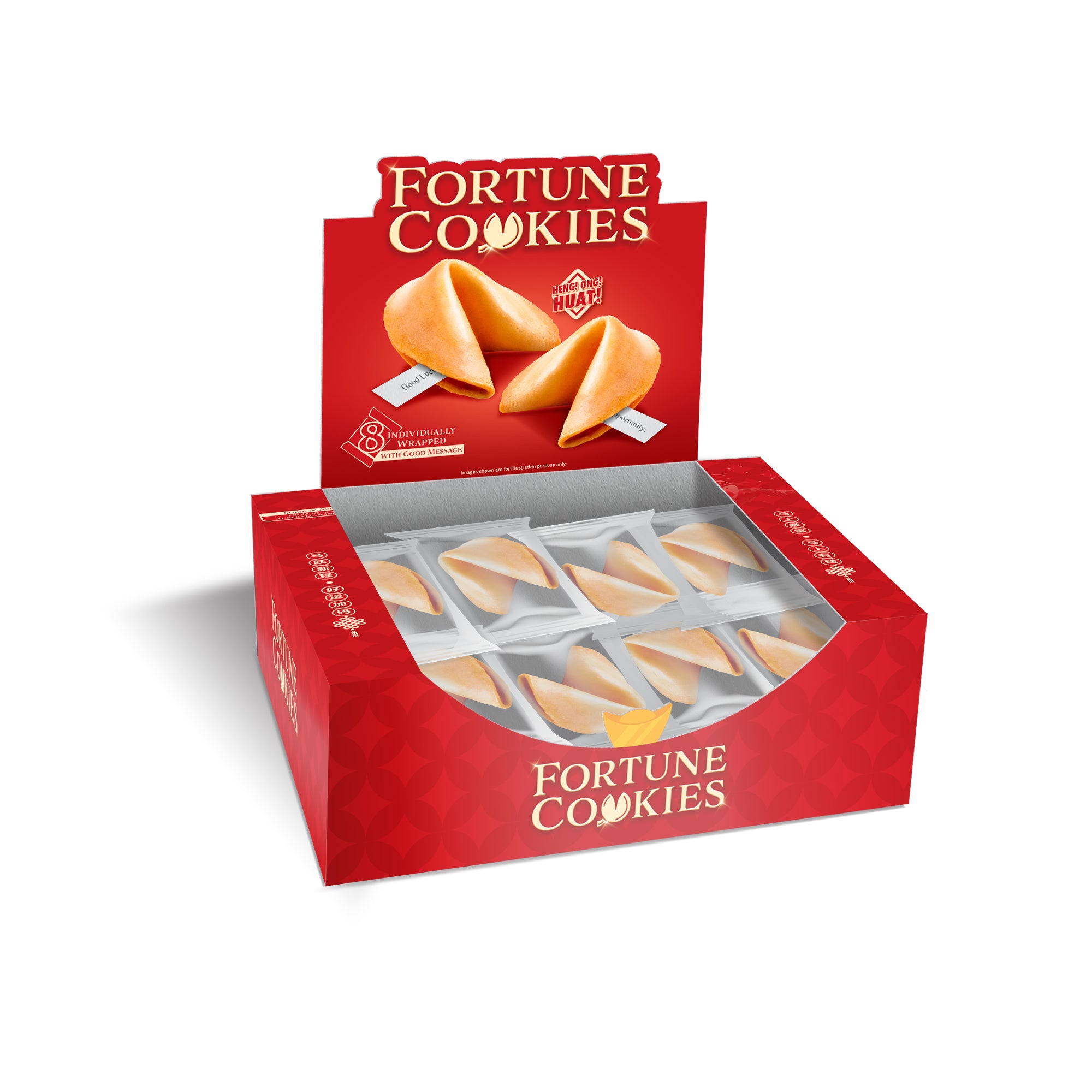 Winstar Authentic Fortune Cookies 6g X 8