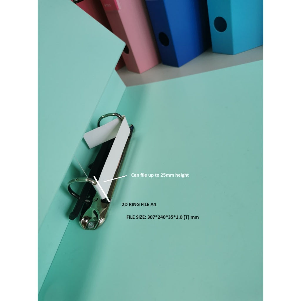 TOYO 2D RING FILE A4 RF647 – Popular Book Company Pte Ltd