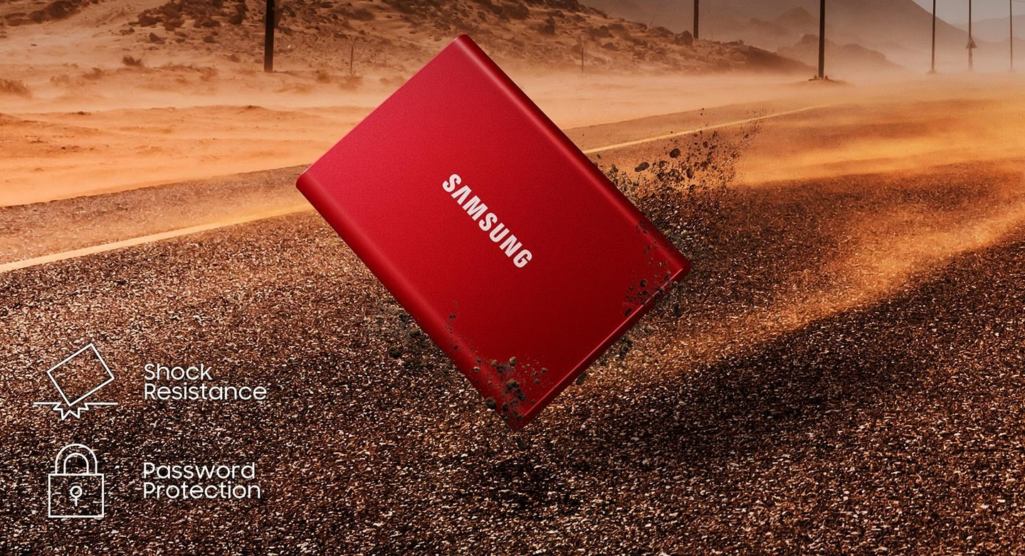 SAMSUNG T7 Portable SSD 1TB – Popular Book Company Pte Ltd