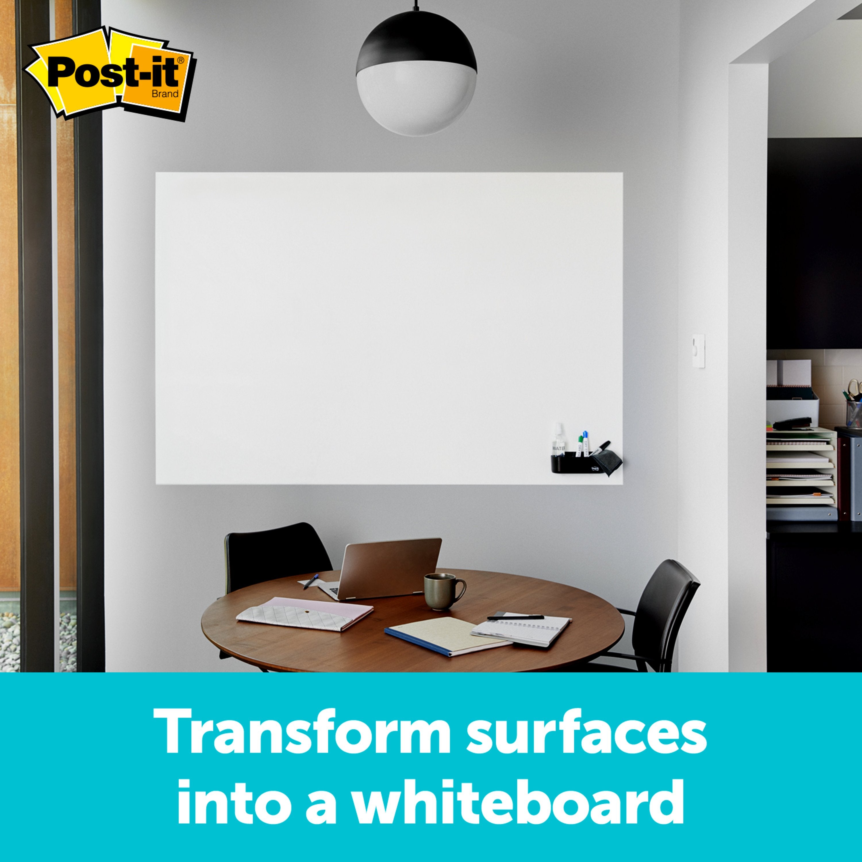 3M Post-it Dry Erase Surface, 3X2ft - 3M, CLEANDESK, DONE, PRESENTATION, SALE