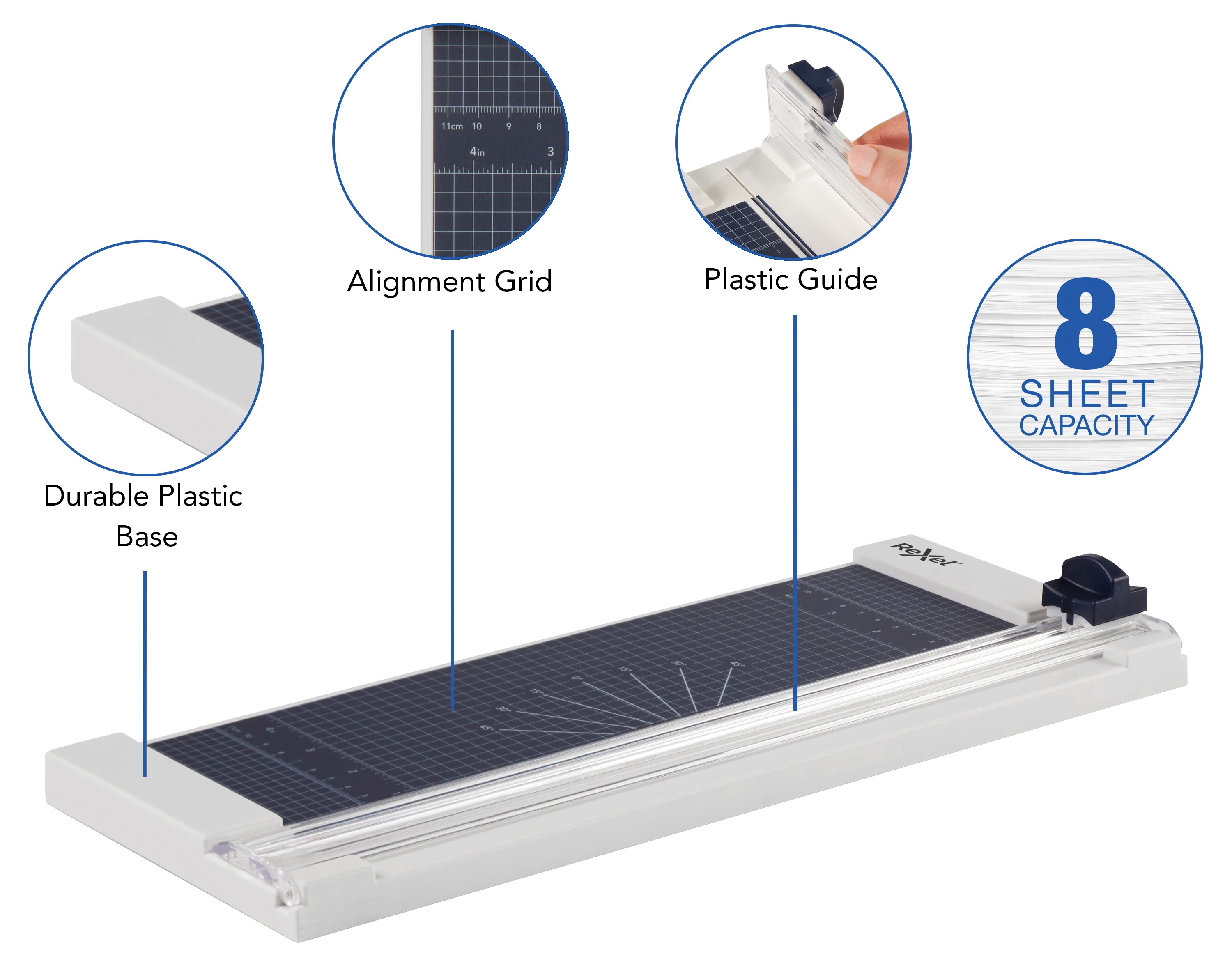 REXEL Classiccut 1208P A4 - CLEANDESK, PAPER, REXEL, SALE