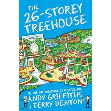 The 26-Storey Treehouse - 1088 Feb 2023, 1088 STOCK, 12 year old book, _MS, ANDY GRIFFITHS, CHILDREN'S BOOK, FICTION, POPULAR ONLINE SG