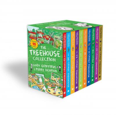 Treehouse Storey - 10 Book Collection - 1088 Feb 2023, 1088 STOCK, 12 year old book, _MS, ANDY GRIFFITHS, CHILDREN'S BOOK, FICTION, POPULAR ONLINE SG