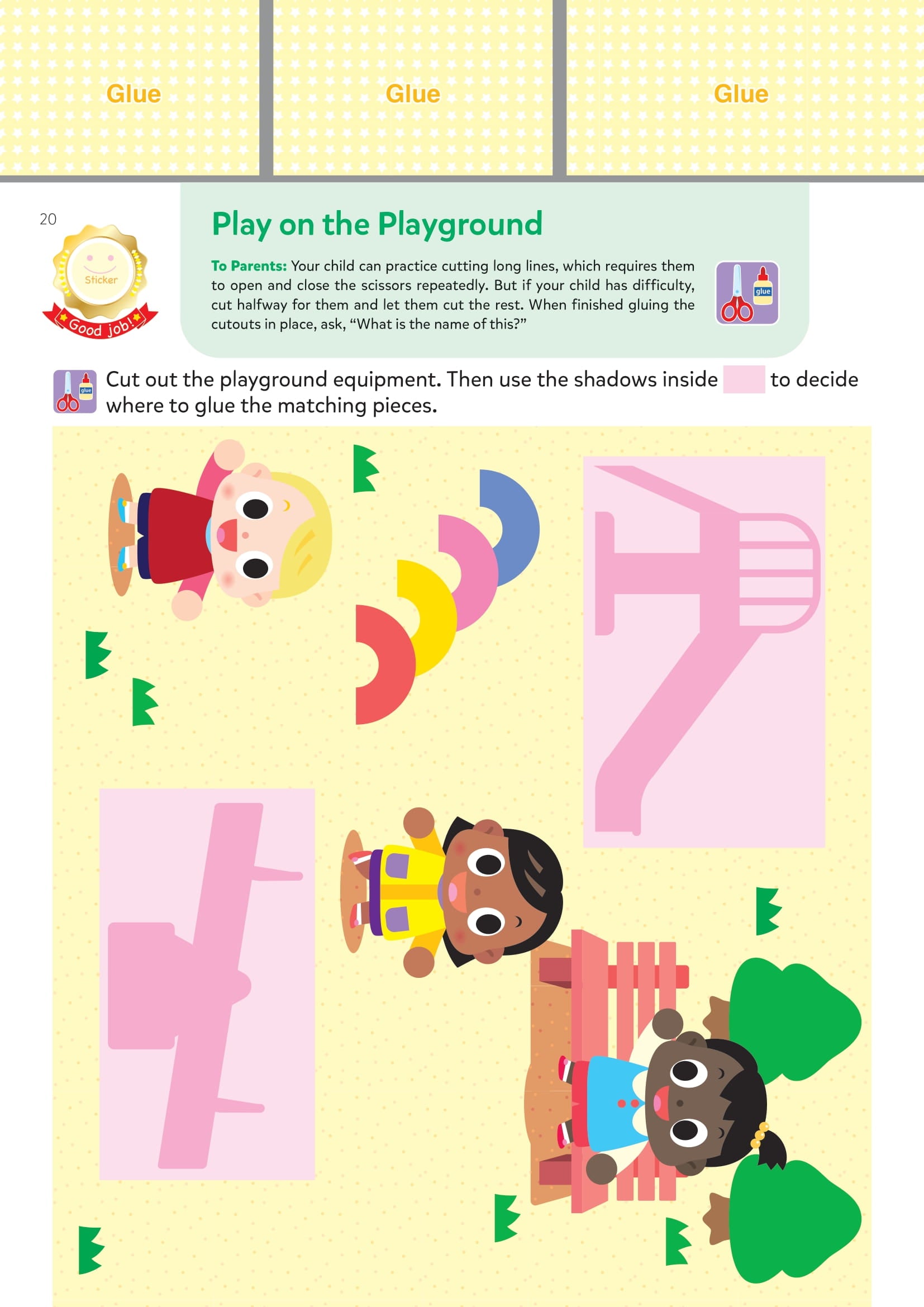 PLAY SMART Cutting And Pasting 2+ - _MS, EDUCATIONAL PUBLISHING HOUSE, NDP_SPECIAL, PLAYSMART, PRESCHOOL