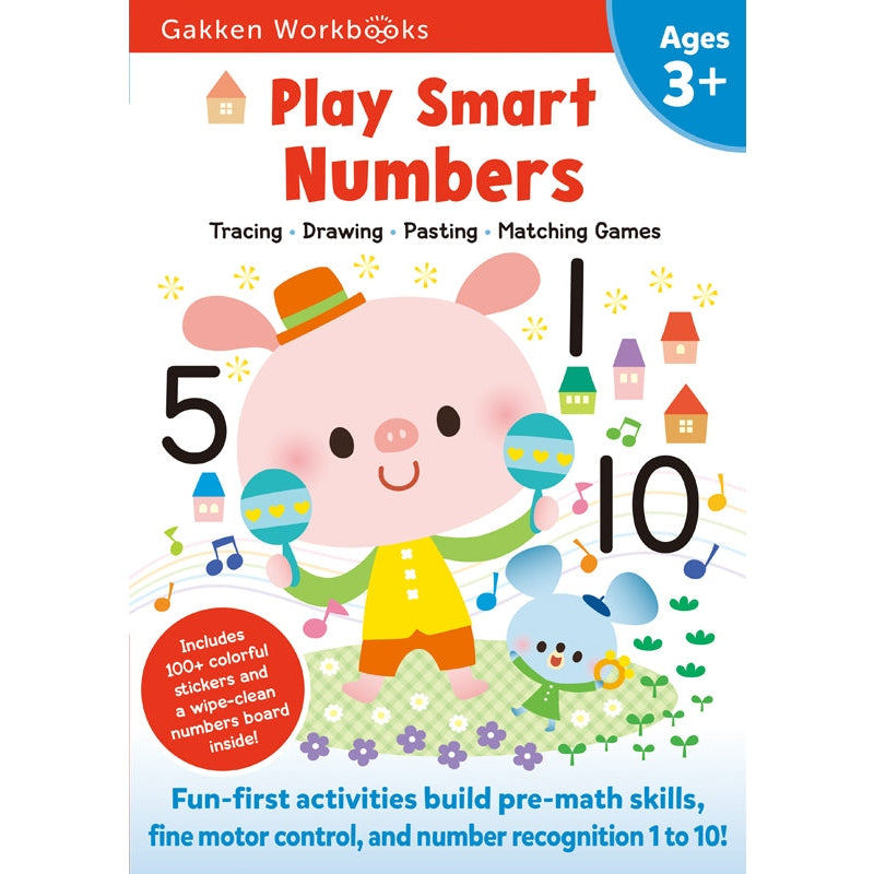 PLAY SMART Numbers 3+ - _MS, EDUCATIONAL PUBLISHING HOUSE, NDP_SPECIAL, PLAYSMART, PRESCHOOL