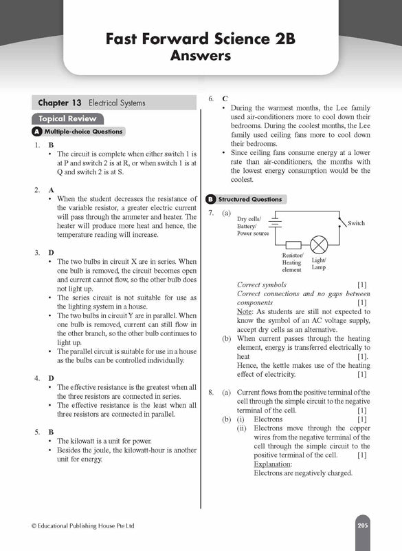 Secondary 2B Science Fast Forward (QR) - _MS, CHALLENGING, EDUCATIONAL PUBLISHING HOUSE, Ong Kian Wan Terence, SCIENCE, SECONDARY 2