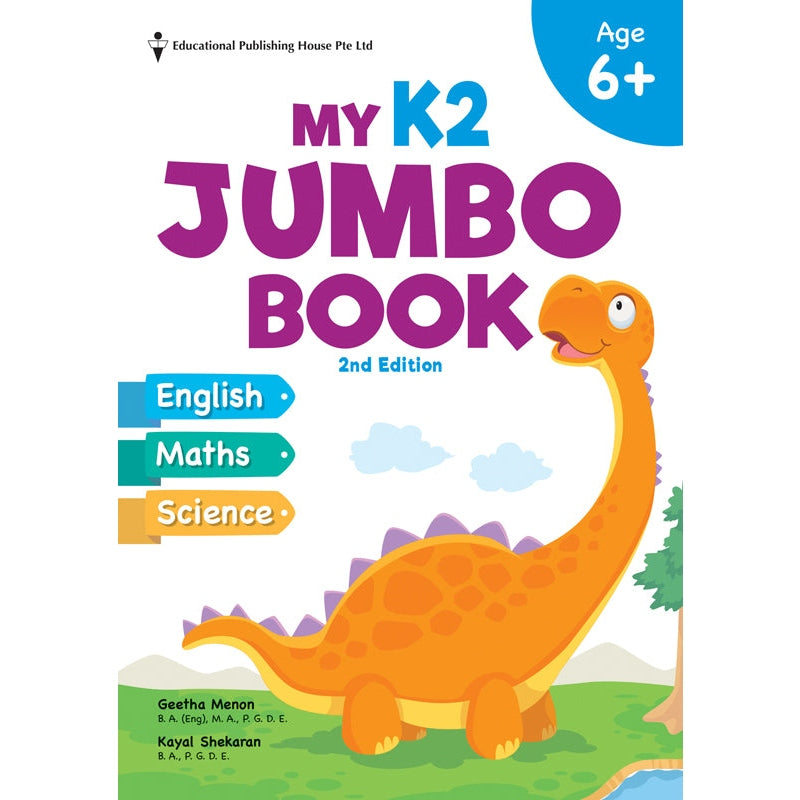 My K2 Jumbo Book (2Ed) - _MS, EDUCATIONAL PUBLISHING HOUSE, INTERMEDIATE, JUMBO, Kindergarten 1, PRESCHOOL